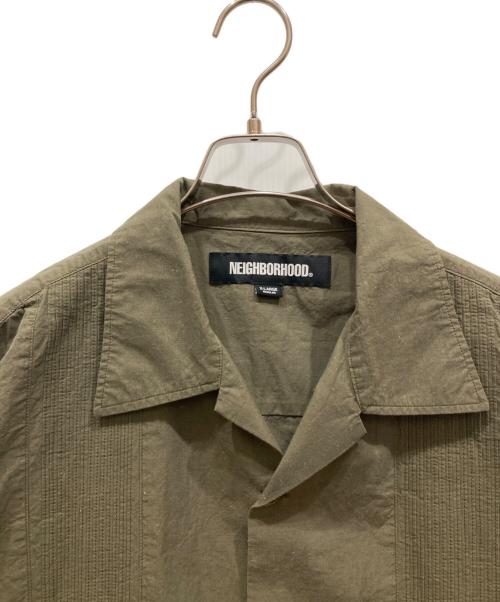 NEIGHBORHOOD（ネイバーフッド）NEIGHBORHOOD (ネイバーフッド) GUAYABERA SHIRT オリーブ サイズ:XLの古着・服飾アイテム