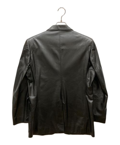 PAUL SMITH（ポールスミス）Paul Smith (ポールスミス) レザー3Bジャケット ブラック サイズ:Ⅿの古着・服飾アイテム