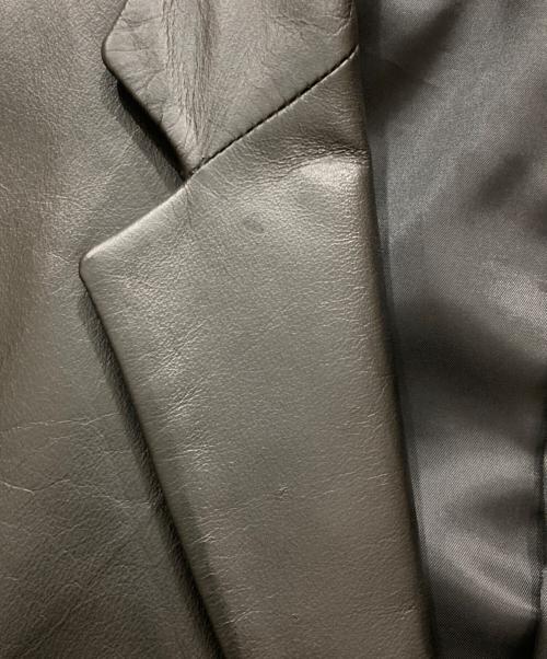 PAUL SMITH（ポールスミス）Paul Smith (ポールスミス) レザー3Bジャケット ブラック サイズ:Ⅿの古着・服飾アイテム