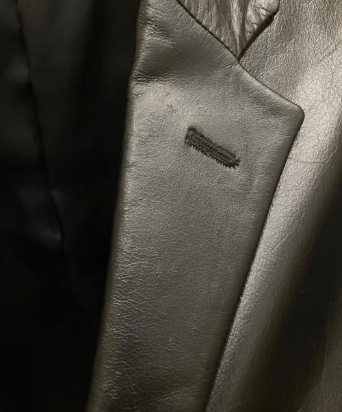 PAUL SMITH（ポールスミス）Paul Smith (ポールスミス) レザー3Bジャケット ブラック サイズ:Ⅿの古着・服飾アイテム