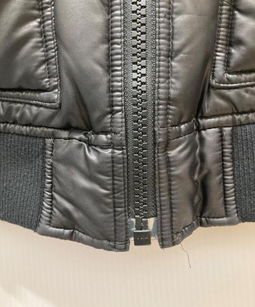 BURBERRY BLACK LABEL（バーバリーブラックレーベル）BURBERRY BLACK LABEL (バーバリーブラックレーベル) リバーシブルホワイトグースダウンジャケット ブラック サイズ:SIZE Mの古着・服飾アイテム