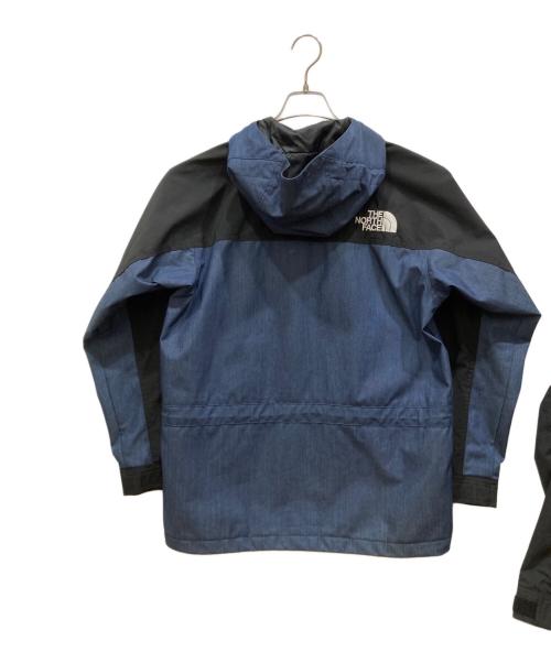 THE NORTH FACE（ザ ノース フェイス）THE NORTH FACE (ザ ノース フェイス) MOUNTAIN LIGHT DENIM JACKET ブルー×ブラック サイズ:Sの古着・服飾アイテム