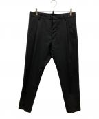 DSQUARED2ディースクエアード）の古着「1 PLEAT AVIATOR PANT」｜ブラック