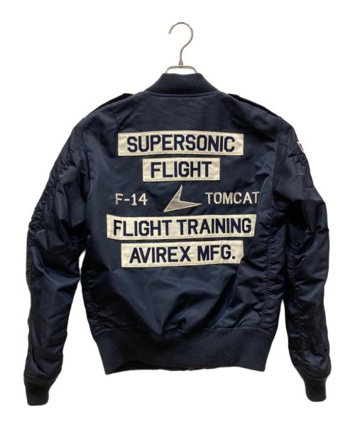 AVIREX（アヴィレックス）AVIREX (アヴィレックス) L-2B TOMCAT ジャケット ネイビー サイズ:SIZE Mの古着・服飾アイテム