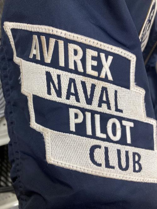 AVIREX（アヴィレックス）AVIREX (アヴィレックス) L-2B TOMCAT ジャケット ネイビー サイズ:SIZE Mの古着・服飾アイテム