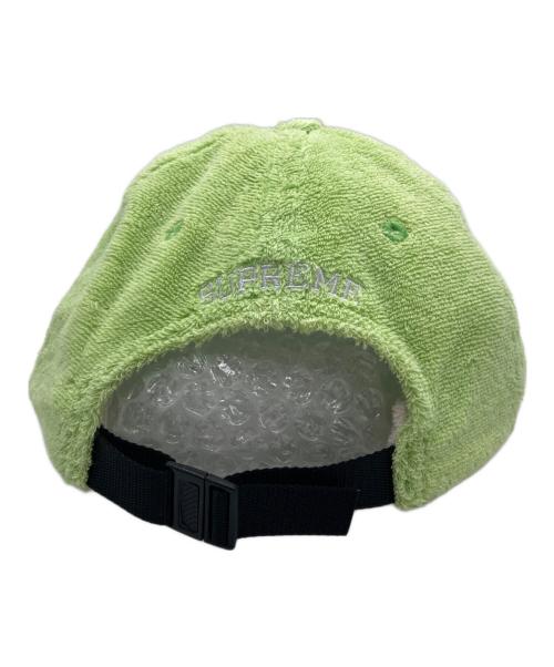 SUPREME（シュプリーム）Supreme (シュプリーム) TERRY VUSOR LOGO-PANEL 黄緑の古着・服飾アイテム