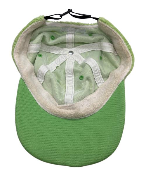 SUPREME（シュプリーム）Supreme (シュプリーム) TERRY VUSOR LOGO-PANEL 黄緑の古着・服飾アイテム