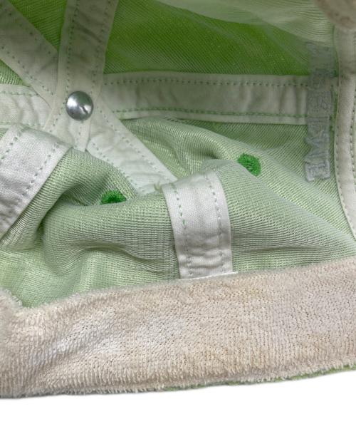 SUPREME（シュプリーム）Supreme (シュプリーム) TERRY VUSOR LOGO-PANEL 黄緑の古着・服飾アイテム