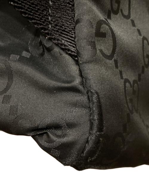 GUCCI（グッチ）GUCCI (グッチ) GGナイロンバックパック ブラックの古着・服飾アイテム