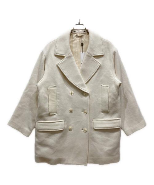 Loungedress（ラウンジドレス）Loungedress (ラウンジドレス) Pコート アイボリー サイズ:SIZE Freeの古着・服飾アイテム