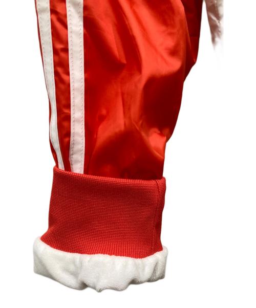 adidas（アディダス）adidas (アディダス) ナイロントラックジャケット ホワイト×オレンジ サイズ:SIZE Mの古着・服飾アイテム