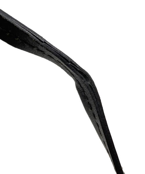 GUCCI（グッチ）GUCCI (グッチ) GGキャンバスフラップショルダーポーチ ブラックの古着・服飾アイテム