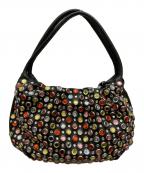 SONIA RYKIELソニア リキエル）の古着「ビジューハンドバッグ」｜ブラック