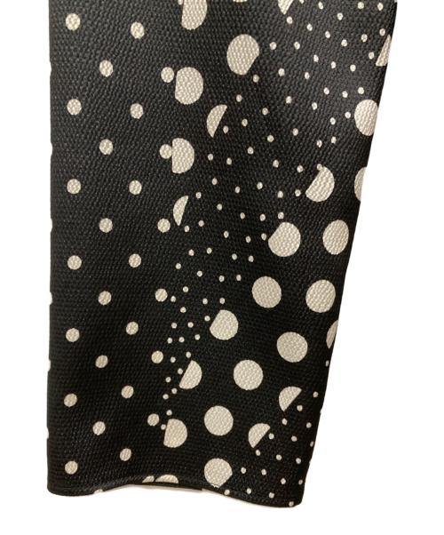 Noble（ノーブル）Noble (ノーブル) アソートドットプリントナローリボンワンピース ブラック サイズ:SIZE Freeの古着・服飾アイテム