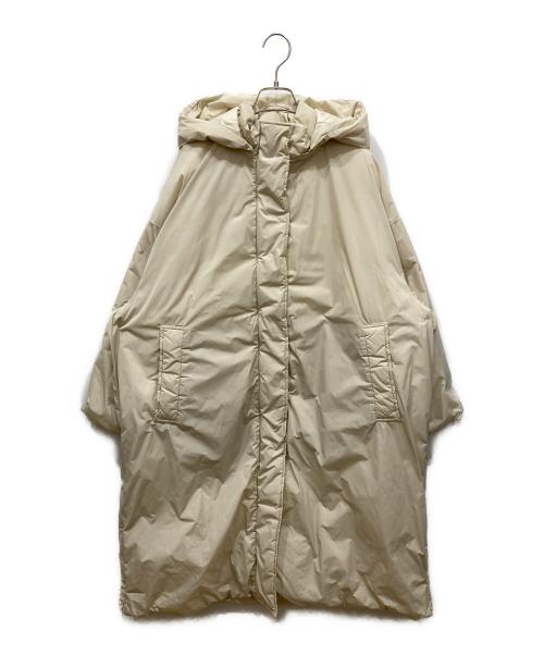 Curensology（カレンソロジー）Curensology (カレンソロジー) RC (エッレチー) サイドジップダウンコート ベージュ サイズ:SIZE 36の古着・服飾アイテム