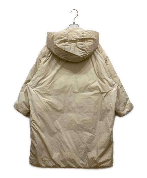 Curensology（カレンソロジー）Curensology (カレンソロジー) RC (エッレチー) サイドジップダウンコート ベージュ サイズ:SIZE 36の古着・服飾アイテム