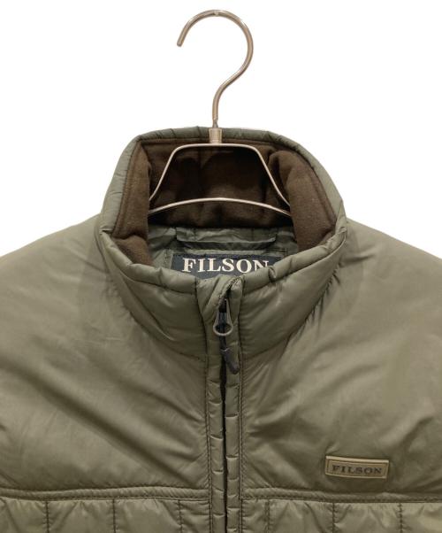 FILSON（フィルソン）FILSON (フィルソン) PRIMALOFT ナイロンベスト カーキ サイズ:SIZE Sの古着・服飾アイテム