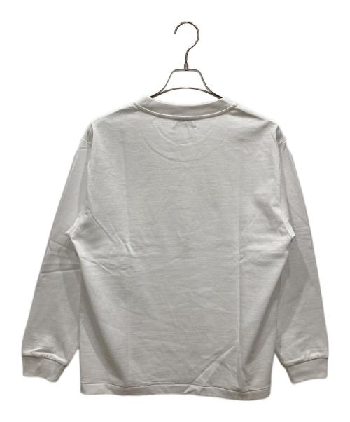 NEUTRALWORKS（ニュートラルワークス）NEUTRALWORKS (ニュートラルワークス) MDJ LONG SLEEVE CREW ホワイト サイズ:SIZE S 未使用品の古着・服飾アイテム