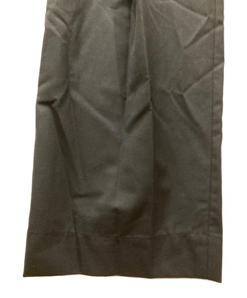 FIT MIHARA YASUHIRO（フィット ミハラヤスヒロ）fit MIHARA YASUHIRO (フィット ミハラヤスヒロ) 【FIT】ワイドタックトラウザーズ/Wide Tack Trousers ブラック サイズ:44の古着・服飾アイテム