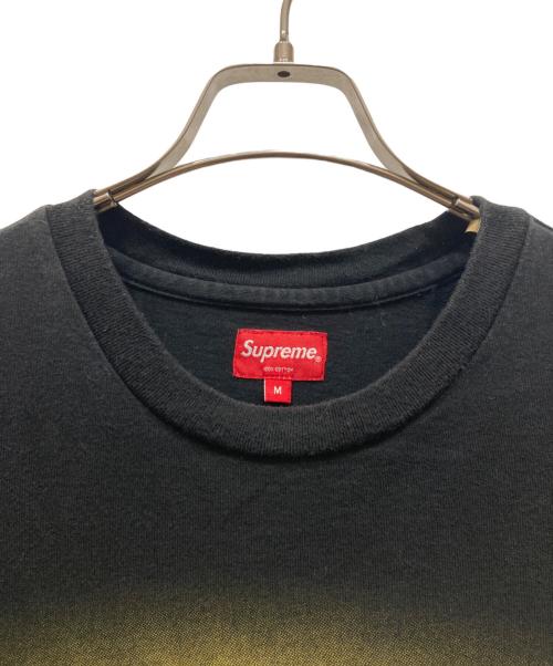 SUPREME（シュプリーム）Supreme (シュプリーム) Light S/S Top ブラック×イエロー サイズ:SIZE Mの古着・服飾アイテム