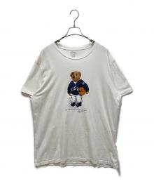 POLO RALPH LAUREN（ポロ・ラルフローレン）の古着「ポロベアプリントTシャツ」｜ホワイト