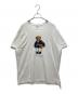 POLO RALPH LAUREN（ポロ・ラルフローレン）の古着「ポロベアプリントTシャツ」｜ホワイト