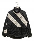 F.C.R.B.エフシーレアルブリストル）の古着「STAND COLLAR STRIPE JACKET」｜ブラック