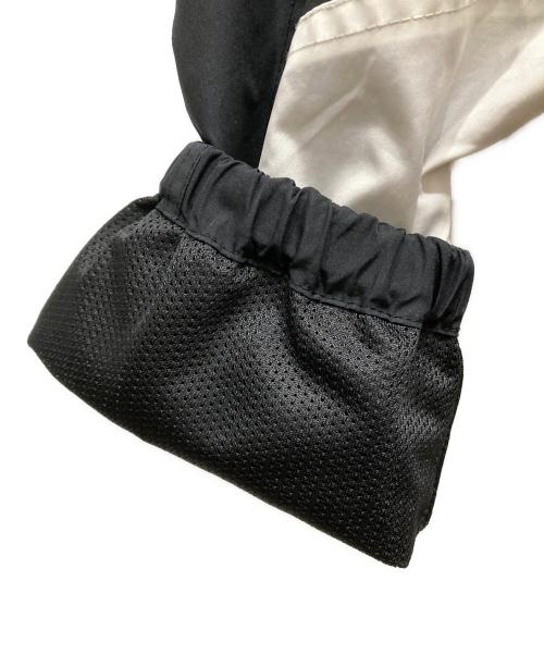 F.C.R.B.（エフシーレアルブリストル）F.C.R.B. (エフシーレアルブリストル) STAND COLLAR STRIPE JACKET ブラック サイズ:SIZE Lの古着・服飾アイテム