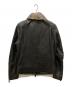BURBERRY BLACK LABEL (バーバリーブラックレーベル) ラムレザーファージャケット ブラック サイズ:Ⅼ：28000円