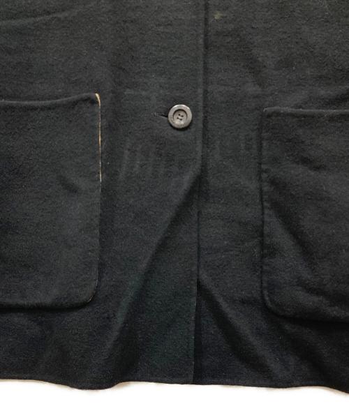 Burberry's（バーバリー）Burberry's (バーバリーズ) ノバチェックウールステンカラーコート ブラック サイズ:SIZE 9ARの古着・服飾アイテム