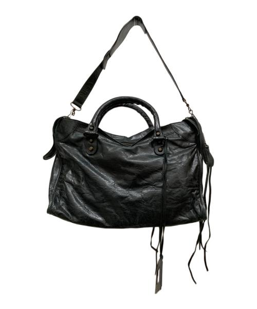 BALENCIAGA（バレンシアガ）BALENCIAGA (バレンシアガ) ザ シティ エディターズバッグ ブラックの古着・服飾アイテム