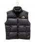 THE NORTH FACE（ザ ノース フェイス）の古着「ヌプシダウンベスト」｜ブラック