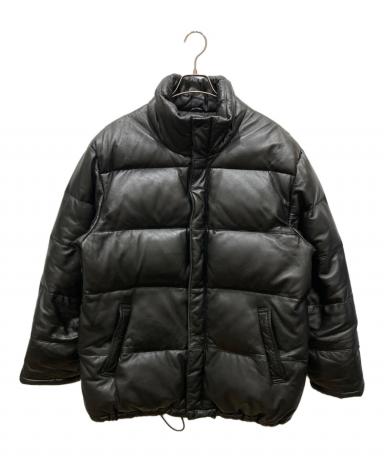 中古・古着通販】AVIREX (アヴィレックス) ラムレザーダウンジャケット