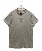 HARLEY-DAVIDSONハーレーダビッドソン）の古着「00’S両面プリントTシャツ」｜グレー