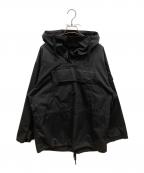 ROYAL NAVYロイヤルネイビー）の古着「スモックパーカー」｜ブラック