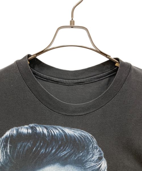 USED（ユーズド）USED (ユーズド) プリントTシャツ ブラック サイズ:不明の古着・服飾アイテム