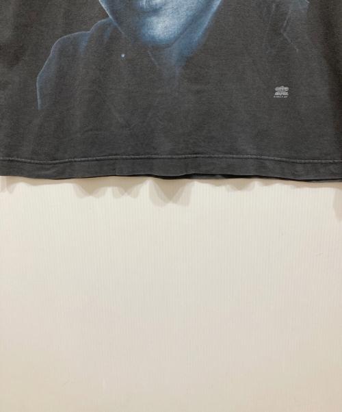 USED（ユーズド）USED (ユーズド) プリントTシャツ ブラック サイズ:不明の古着・服飾アイテム