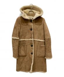 Ron Herman（ロンハーマン）の古着「ラムレザームートンコート」｜ベージュ