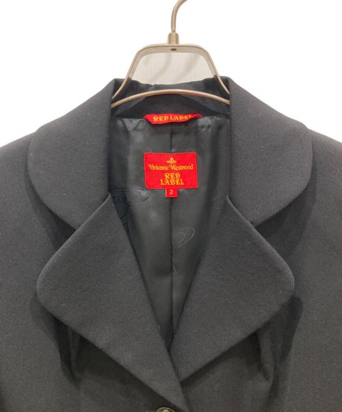 Vivienne Westwood RED LABEL（ヴィヴィアンウエストウッドレッドレーベル）Vivienne Westwood RED LABEL (ヴィヴィアンウエストウッドレッドレーベル) テーラードジャケット ブラック サイズ:SIZE 2の古着・服飾アイテム
