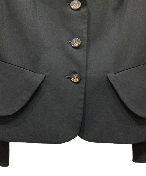 Vivienne Westwood RED LABEL（ヴィヴィアンウエストウッドレッドレーベル）Vivienne Westwood RED LABEL (ヴィヴィアンウエストウッドレッドレーベル) テーラードジャケット ブラック サイズ:SIZE 2の古着・服飾アイテム