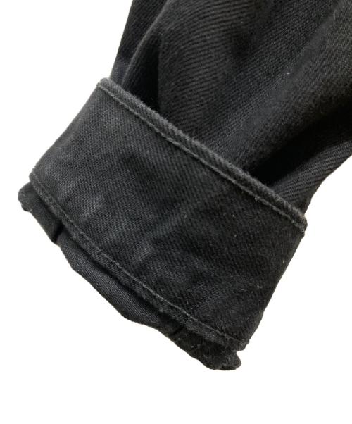 Calvin Klein（カルバンクライン）Calvin Klein (カルバンクライン) 90s クラシックブラックトラッカーデニムジャケット ブラック サイズ:SIZE XLの古着・服飾アイテム