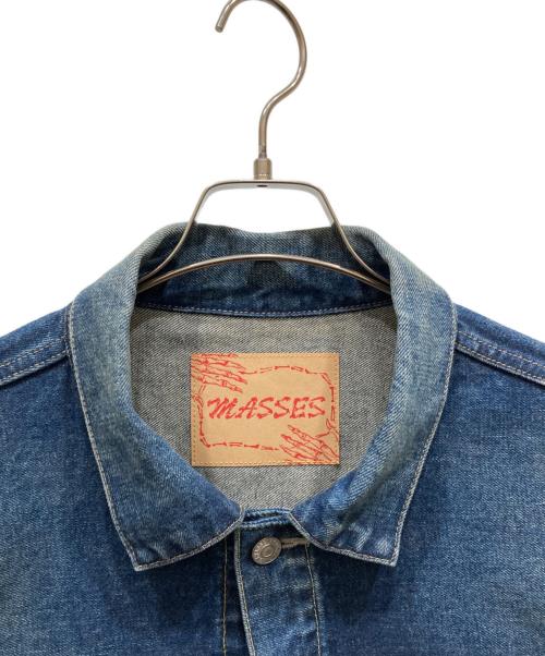 MASSES（マシス）MASSES (マシス) DENIM JKT H.WASH 2nd インディゴ サイズ:XLの古着・服飾アイテム