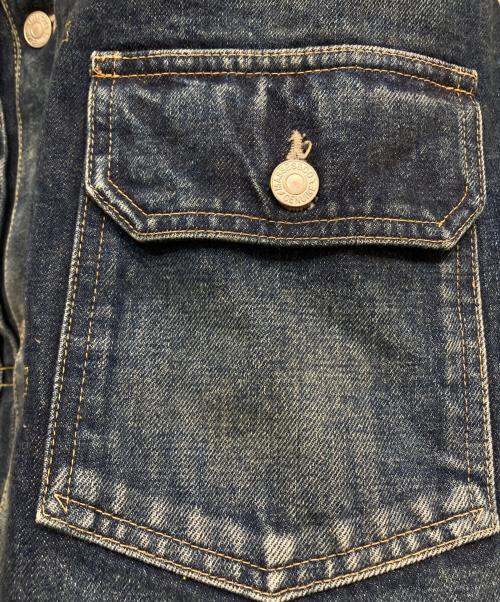 MASSES（マシス）MASSES (マシス) DENIM JKT H.WASH 2nd インディゴ サイズ:XLの古着・服飾アイテム