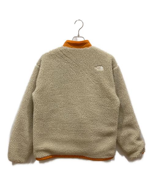THE NORTH FACE（ザ ノース フェイス）THE NORTH FACE (ザ ノース フェイス) リバーシブルエクストリームパイルジャケット アイボリー×オレンジ サイズ:Sの古着・服飾アイテム