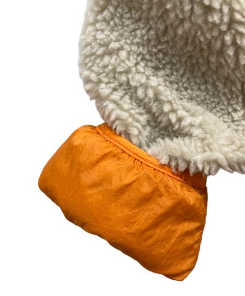 THE NORTH FACE（ザ ノース フェイス）THE NORTH FACE (ザ ノース フェイス) リバーシブルエクストリームパイルジャケット アイボリー×オレンジ サイズ:Sの古着・服飾アイテム