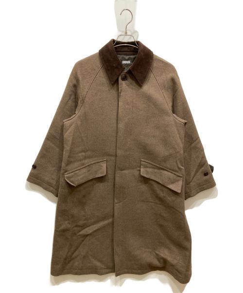 JOURNAL STANDARD relume（ジャーナルスタンダード レリューム）JOURNAL STANDARD relume (ジャーナルスタンダード レリューム) HIGH LAND WOOL バルマカーンコート ベージュ サイズ:Sの古着・服飾アイテム