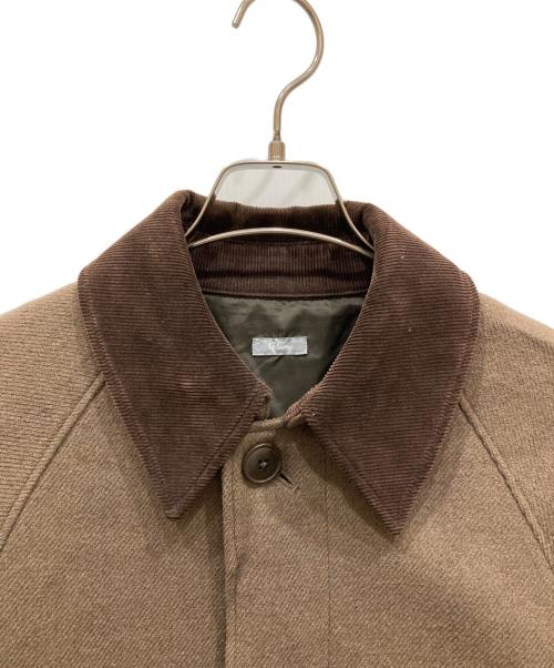 JOURNAL STANDARD relume（ジャーナルスタンダード レリューム）JOURNAL STANDARD relume (ジャーナルスタンダード レリューム) HIGH LAND WOOL バルマカーンコート ベージュ サイズ:Sの古着・服飾アイテム