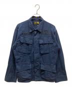POLO RALPH LAURENポロ・ラルフローレン）の古着「ジャングル ファティーグ ジャケット」｜ネイビー