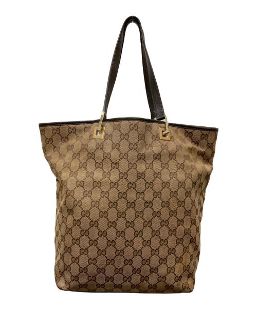 GUCCI（グッチ）GUCCI (グッチ) トートバッグ ベージュの古着・服飾アイテム