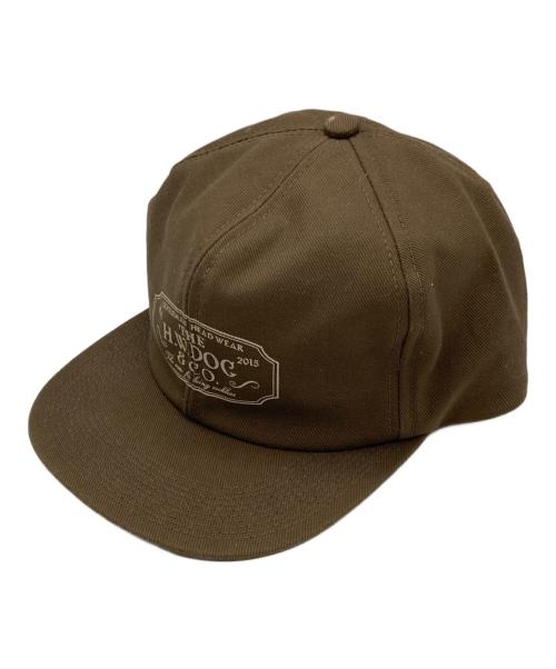THE H.W.DOG&CO.（エイチダブリュードッグアンドコー）THE H.W.DOG&CO. (エイチダブリュードッグアンドコー) キャップ ブラウンの古着・服飾アイテム